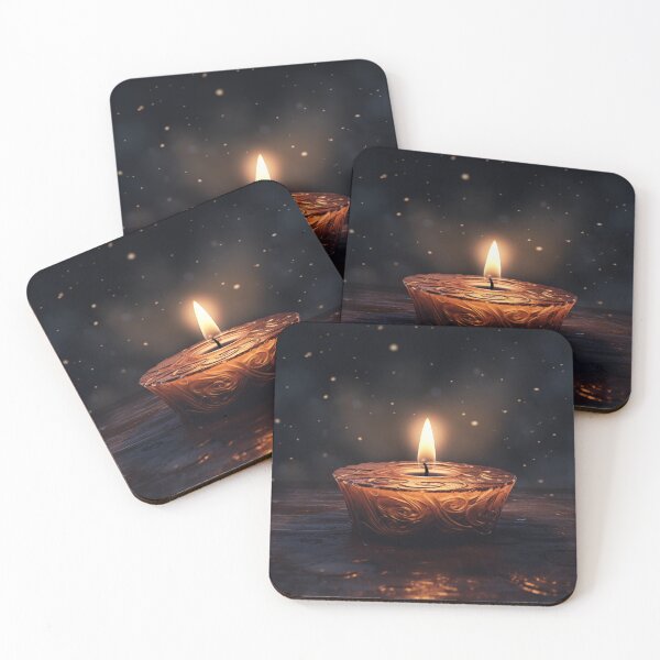 Item preview, Candle Burning Brightly in the Darkness to Show Sympathy and Empathy designed and sold by Artmugic.