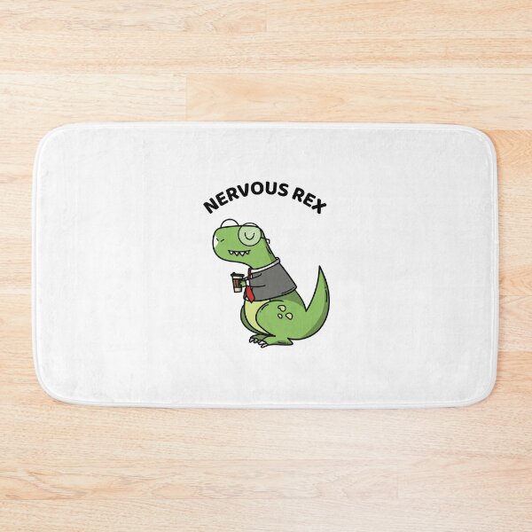 Item preview, Nervous Rex Cute Dino designed and sold by StudioTVDinners.