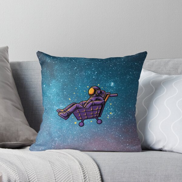 Item preview, Astronaut shopping with trolley designed and sold by asbno19.