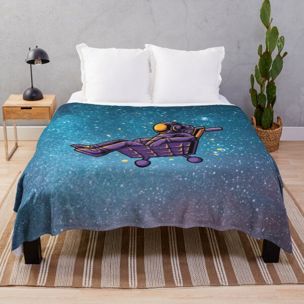 Item preview, Astronaut shopping with trolley designed and sold by asbno19.