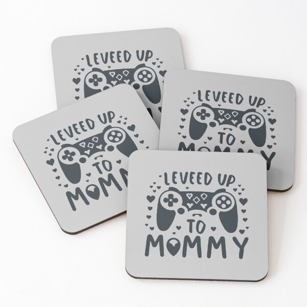 Aperçu de l'œuvre A niveau jusqu'à maman vintage drôle cadeau de nouvelle maman créée et vendue par MommyVibeArts.