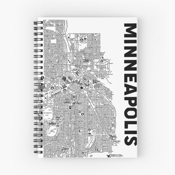 Item preview, Minneapolis Map m designed and sold by fiberandgloss.