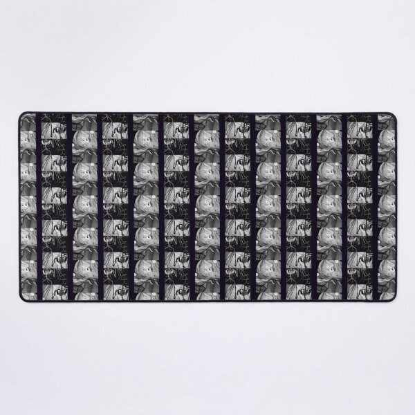 Item preview, Bat Skeletons and Abstract Skulls - Stripes - Vintage Scientific Diagram - Photography - Black and White - Unique Gothic Design designed and sold by SageFolio.