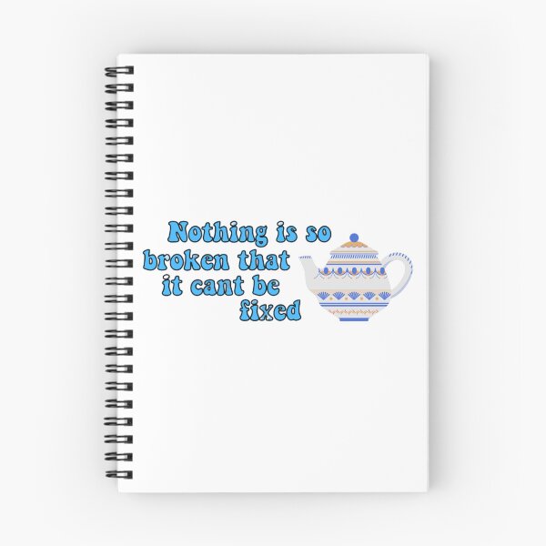 Item preview, Nothing Is So Broken That It Cant Be Fixed - My life with the Walter Boys designed and sold by PurpleNotebook.