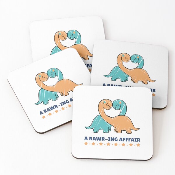 Item preview, A Rawr-ing Affair Cute Dinos designed and sold by StudioTVDinners.