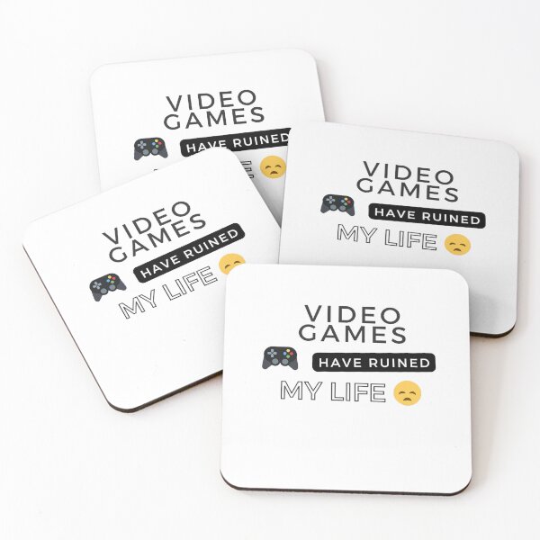 Item preview, Video Games Have Ruined My Life designed and sold by ObjCrea123.