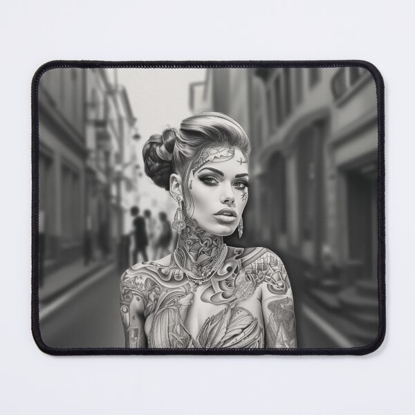 Item preview, Tatted woman designed and sold by DripandDrop.