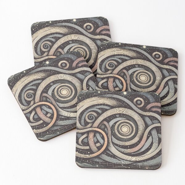 Item preview, Eternal Swirls of the Cosmic Dance designed and sold by PictorialWhimsy.
