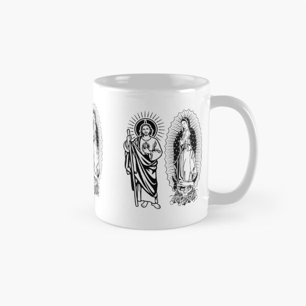 Item preview, Our Lady Of Guadalupe Virgin Mary & San Judas Tadeo Saint Jude Thaddeus  designed and sold by GutsyShop.