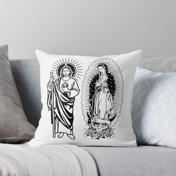 Item preview, Our Lady Of Guadalupe Virgin Mary & San Judas Tadeo Saint Jude Thaddeus  designed and sold by GutsyShop.
