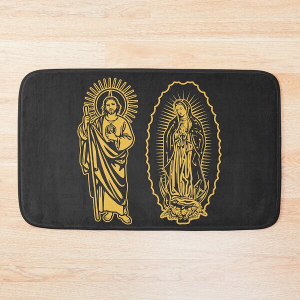 Item preview, Our Lady Of Guadalupe Virgin Mary & San Judas Tadeo Saint Jude Thaddeus  designed and sold by GutsyShop.