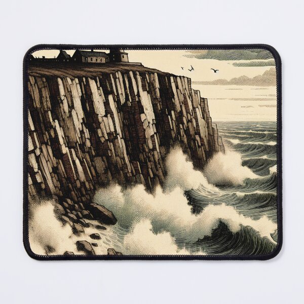 Item preview, Lighthouse Sentinel of the Tempestuous Seas designed and sold by PictorialWhimsy.