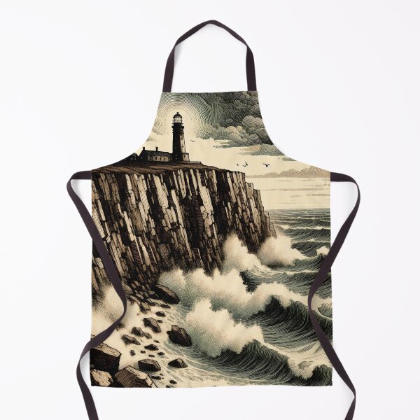 Item preview, Lighthouse Sentinel of the Tempestuous Seas designed and sold by PictorialWhimsy.