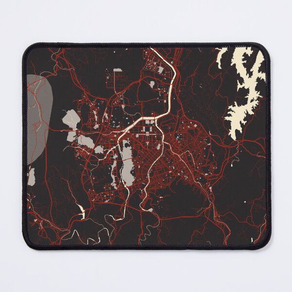 Item preview, Daejeon City Map of South Korea - Vector designed and sold by deMAP.