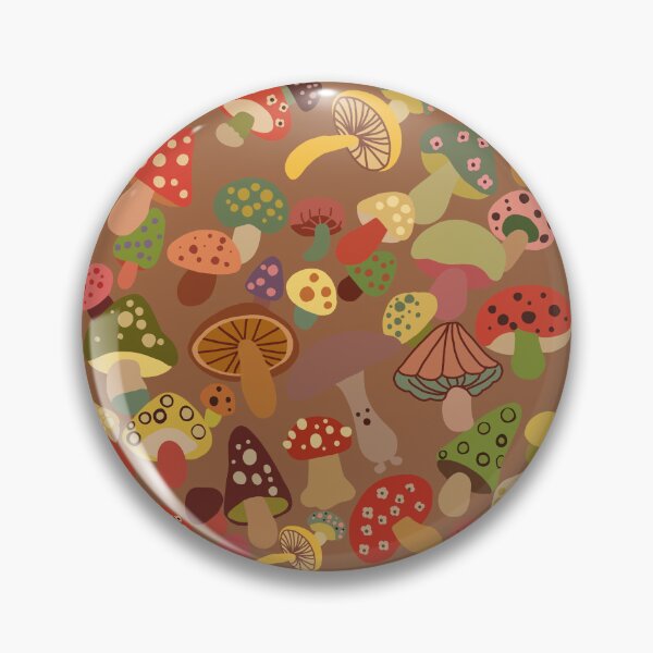 Item preview, Mushrooms with Background colour designed and sold by Gr00vyGhoul.