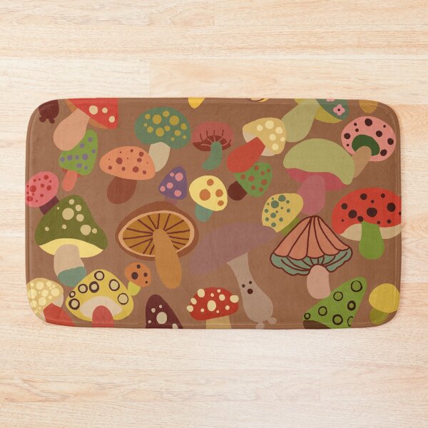 Item preview, Mushrooms with Background colour designed and sold by Gr00vyGhoul.