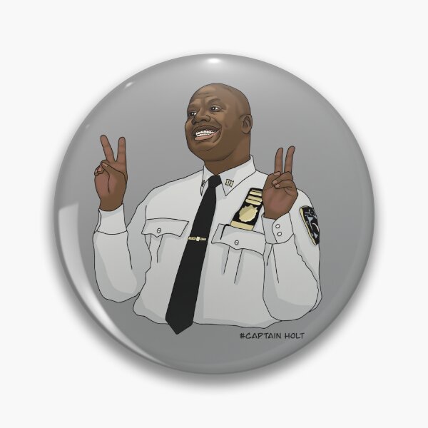 Item preview, Captain holt - peace sign  designed and sold by Artbygoody.