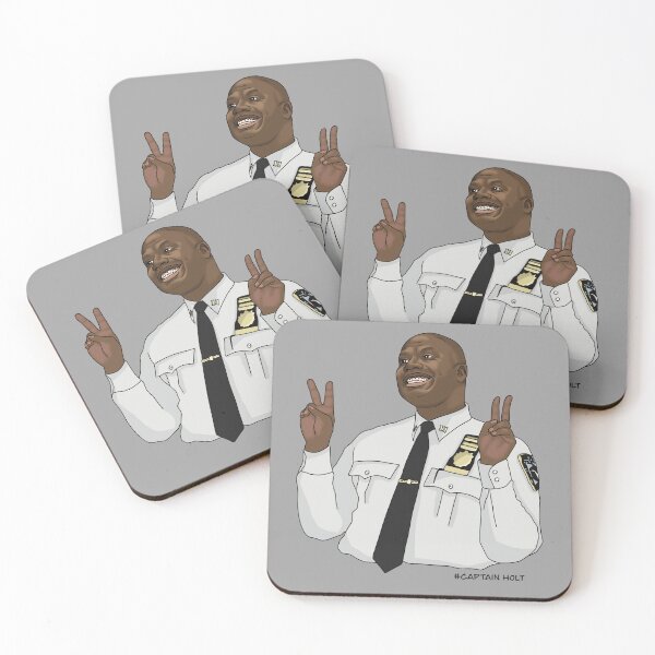 Item preview, Captain holt - peace sign  designed and sold by Artbygoody.