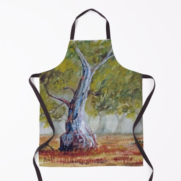 Item preview, Gumtrees in the Mist - Watercolour designed and sold by Paul Gilbert.
