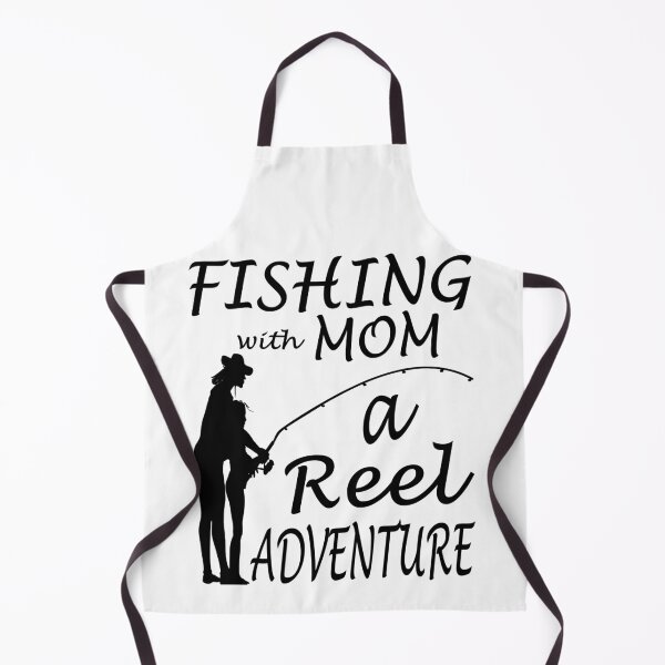 Item preview, Fishing with Mom, a Reel Adventure. Fishing mom gift designed and sold by Verle-art.