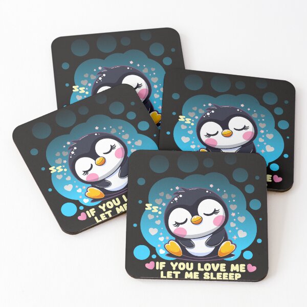 Item preview, Adorable Slumber: A Sleepy Penguin’s Humorous Love for Nap Time designed and sold by GFelizNav.