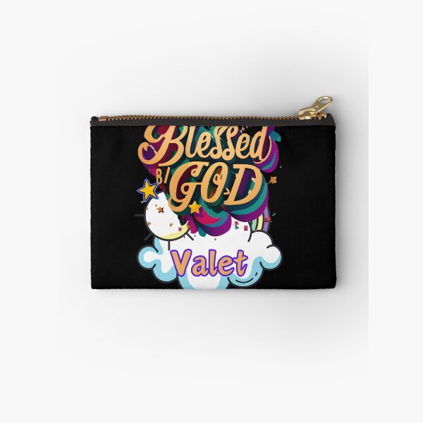 Item preview, BLESSED BY GOD VALET designed and sold by carlos crane.