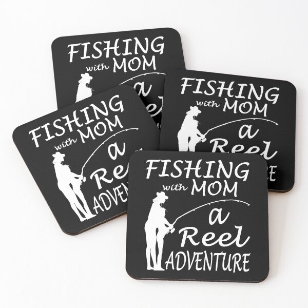 Item preview, Fishing with Mom, a Reel Adventure. Fishing mom gift designed and sold by Verle-art.