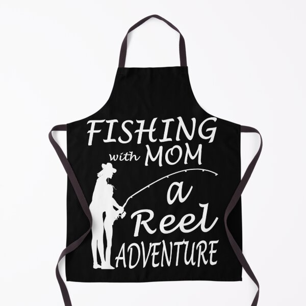 Item preview, Fishing with Mom, a Reel Adventure. Fishing mom gift designed and sold by Verle-art.