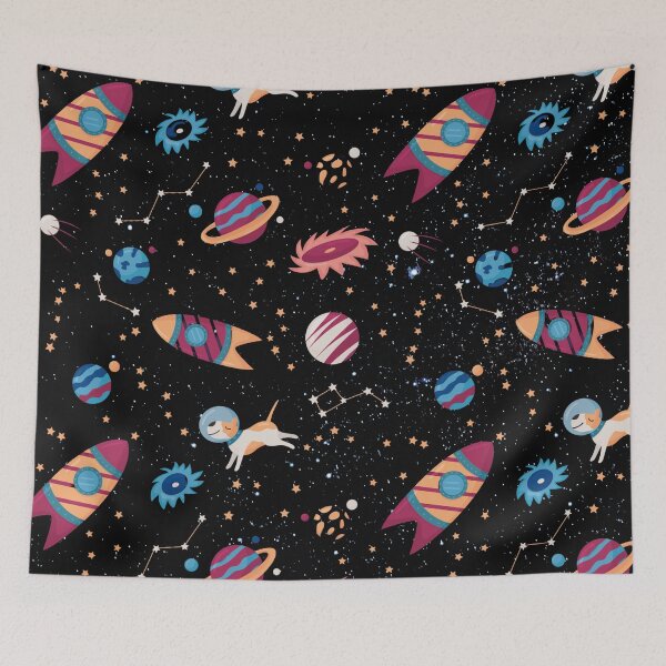 Item preview,  Astronaut dog pattern designed and sold by asbno19.