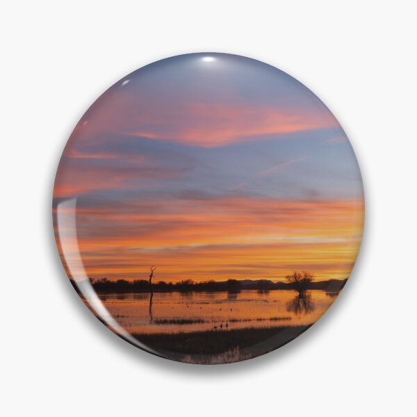 Item preview, Sunset over the Flooded Fields designed and sold by CESW Photography.