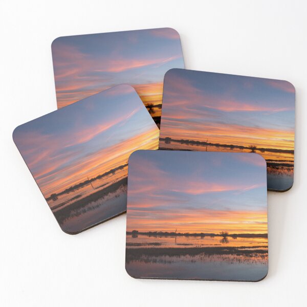 Item preview, Sunset over the Flooded Fields designed and sold by CESW Photography.