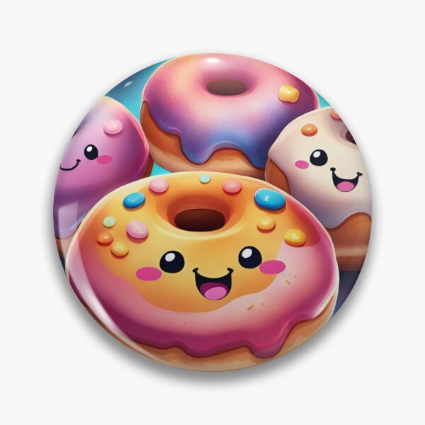Item preview, Squishymallow Happy Donut Squad Design  designed and sold by Giggle Crafts Co.
