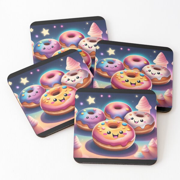 Item preview, Squishymallow Happy Donut Squad Design  designed and sold by Saffia Publishing House.