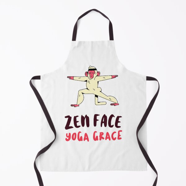 Item preview, Zen Face Yoga Grace Face Yoga Monkey designed and sold by StudioTVDinners.