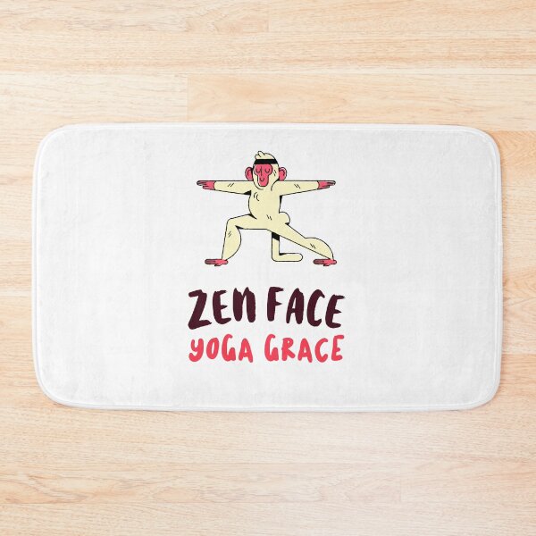 Item preview, Zen Face Yoga Grace Face Yoga Monkey designed and sold by StudioTVDinners.