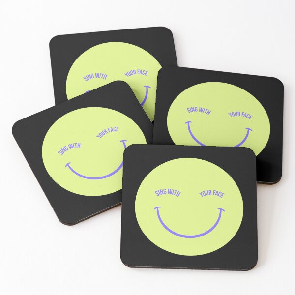 Item preview, Sing with your Face Face Yoga Smiley designed and sold by StudioTVDinners.
