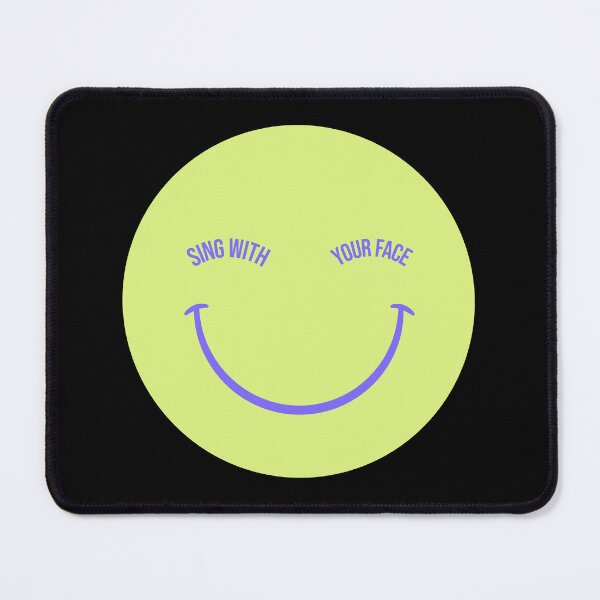 Item preview, Sing with your Face Face Yoga Smiley designed and sold by StudioTVDinners.