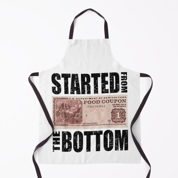 Item preview, Started From Bottom Food Stamp white designed and sold by tigger shop.