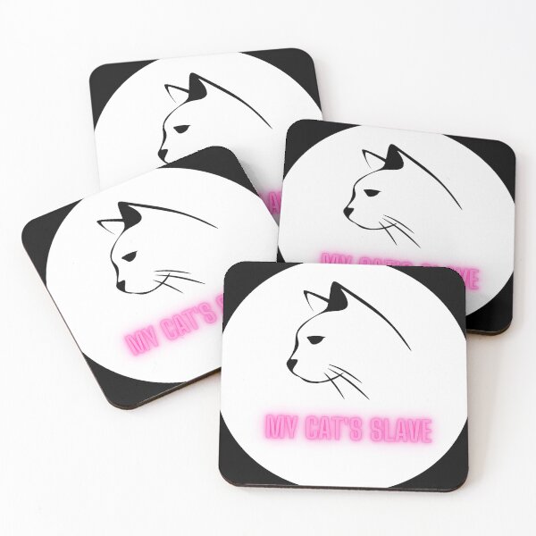 Item preview, I am a slave to my cat designed and sold by Lprodesign.