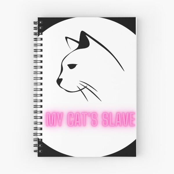 Item preview, I am a slave to my cat designed and sold by Lprodesign.