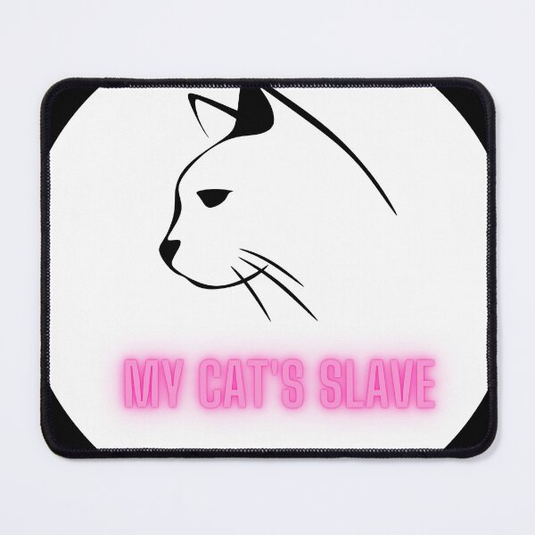 Item preview, I am a slave to my cat designed and sold by Lprodesign.