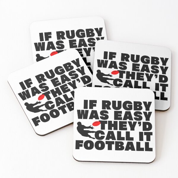 Item preview, If Rugby Was  Easy They'd Call It  Foot ball designed and sold by cocokara999.