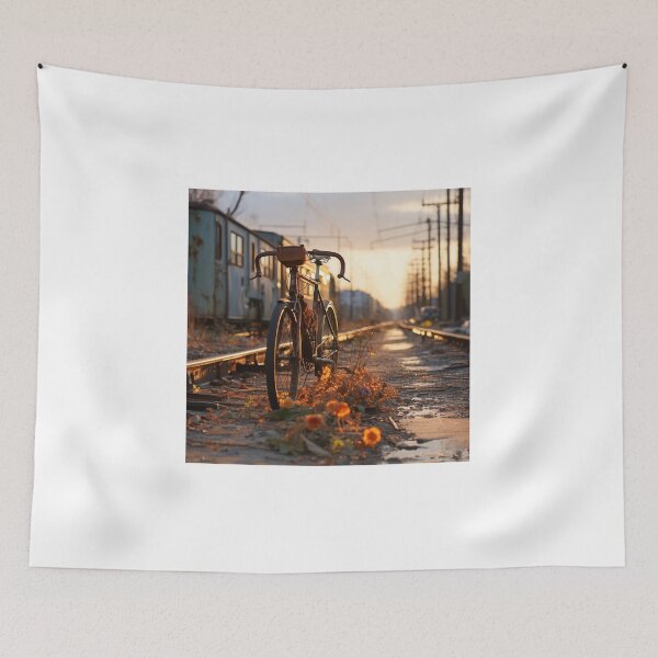 Item preview, Solitude on Rails: Echoes of Bygone Journeys designed and sold by CrystalShop9.