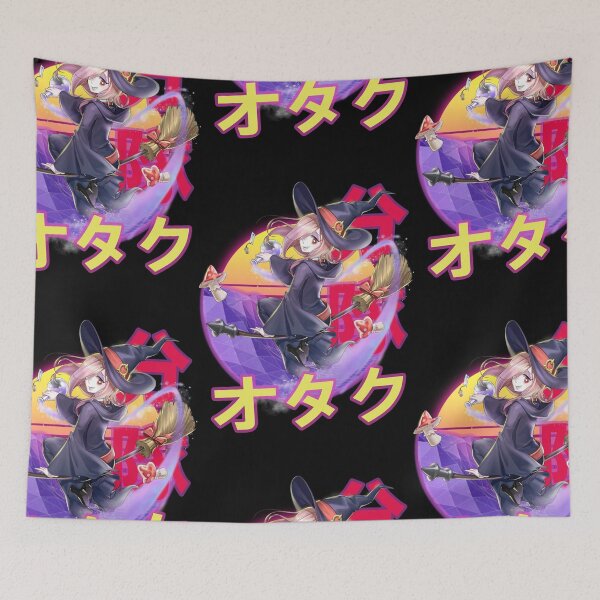 Item preview, Sucy Manbavaran Little Witch Academia Retro Sunset Design designed and sold by Wafusaurus.