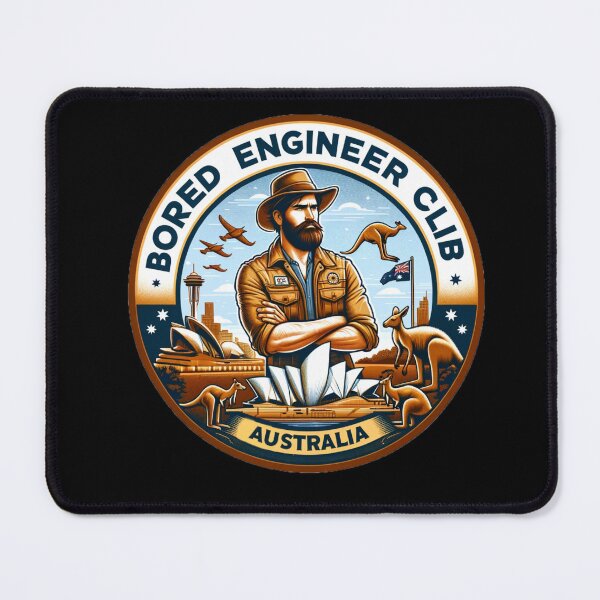 Item preview, Bored Engineer Club Australia- Best Selling designed and sold by Aditya Bhole.