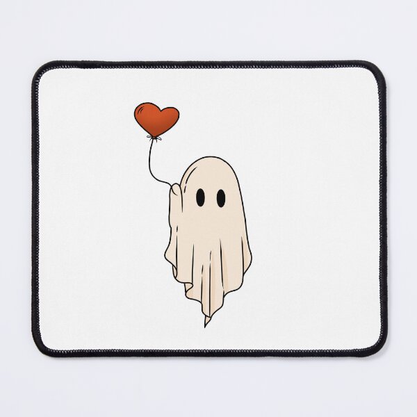 Item preview, Ghost Valentine Heart Balloon designed and sold by Melissify.