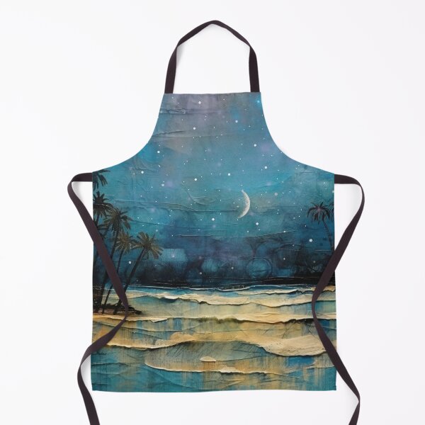 Item preview, Sea of Palms - Looking Over a Starry Ocean designed and sold by HausKatz.