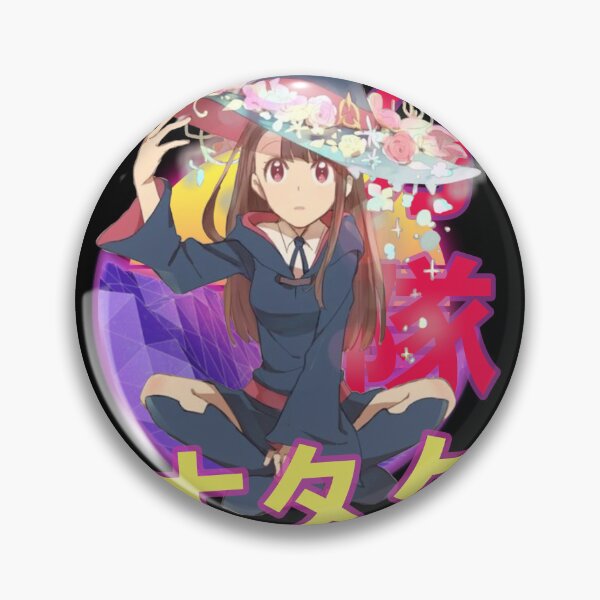 Item preview, Atsuko Kagari Little Witch Academia Retro Sunset Design designed and sold by Wafusaurus.