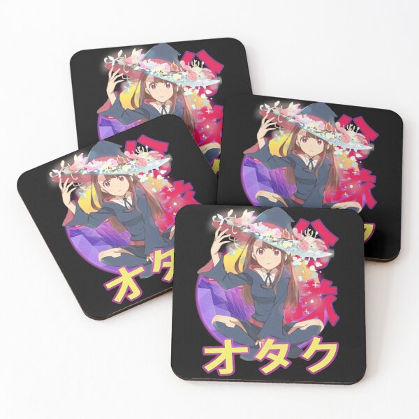 Item preview, Atsuko Kagari Little Witch Academia Retro Sunset Design designed and sold by Wafusaurus.