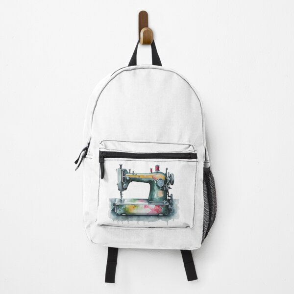 Item preview, Watercolor Modern Sewing Machine Cutout designed and sold by EmeraldeaArt.